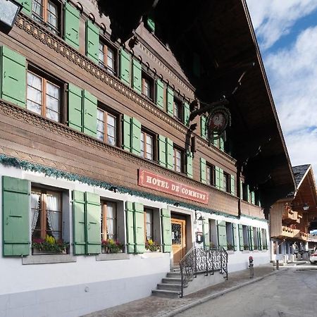 Hotel De Commune Gstaad Exterior foto