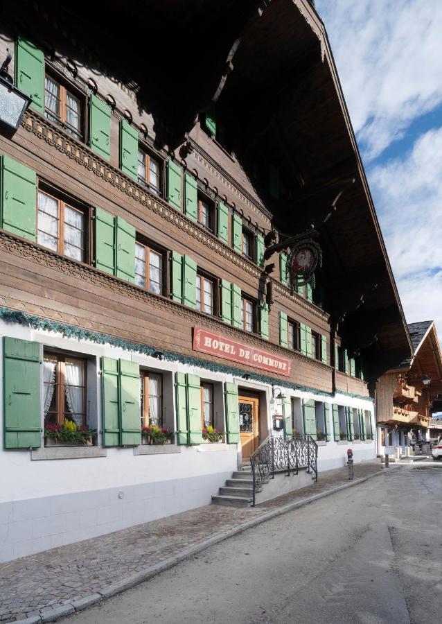 Hotel De Commune Gstaad Exterior foto